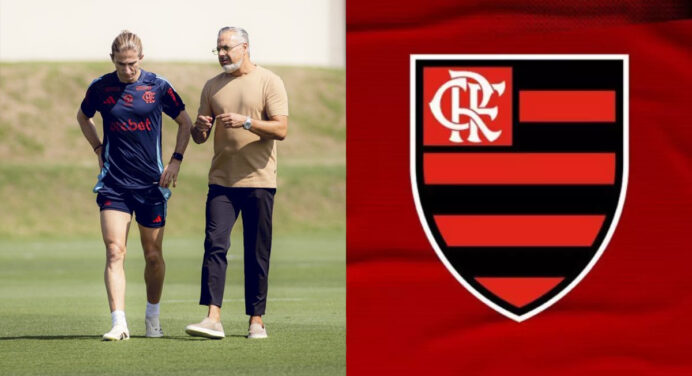 Filipe Luís e José Boto são flagrados em jogo na Europa para monitorar goleiro