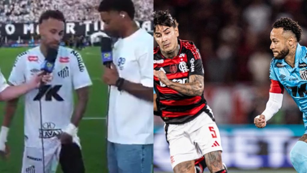 Neymar faz forte revelação de bastidores sobre jogo do Flamengo x Santos