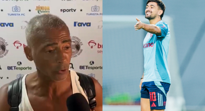 Romário faz pedido inusitado a Arrascaeta, do Flamengo