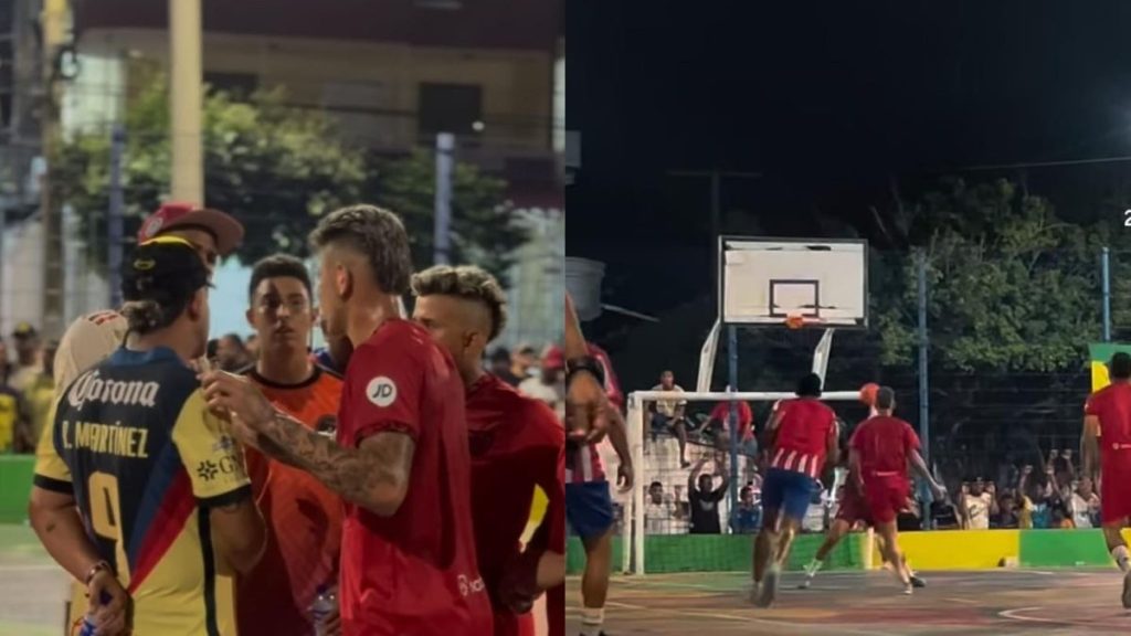 Pintura! Carrascal marca golaço em ‘pelada’ de futsal na Colômbia; veja vídeo