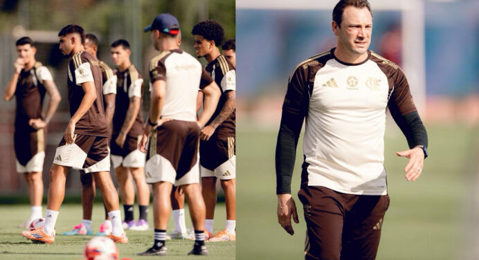 Escalação do Flamengo: com Wallace Yan, Bruno Pivetti esboça time titular para jogo contra o Bangu