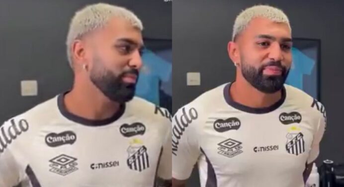 Gabigol surpreende torcedores do Santos e elege Flamengo de Jorge Jesus como time favorito