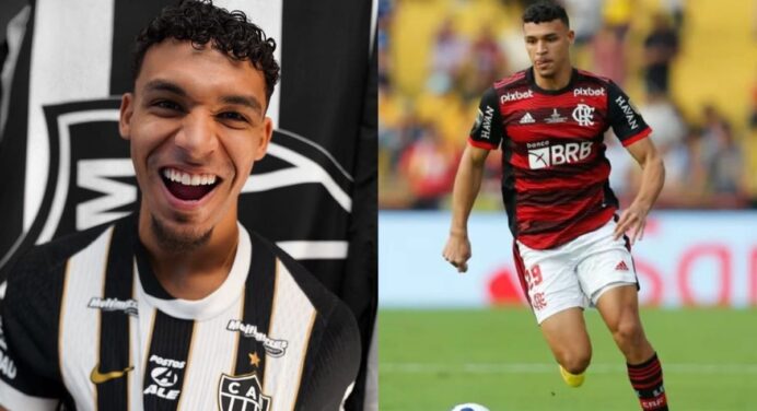 Atlético-MG anuncia contratação de jogador do Flamengo