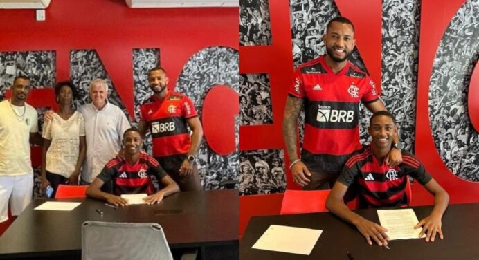 Flamengo assina contrato com atacante e coloca multa de R$ 321 milhões