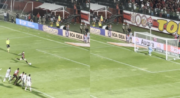 VÍDEO | Rossi faz milagre, defende pênalti e impede gol de empate do Vitória contra o Flamengo