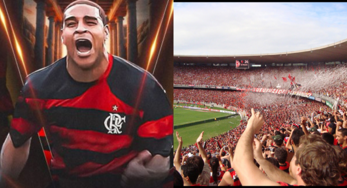 Campeão brasileiro pelo Flamengo conta história emocionante com Adriano Imperador