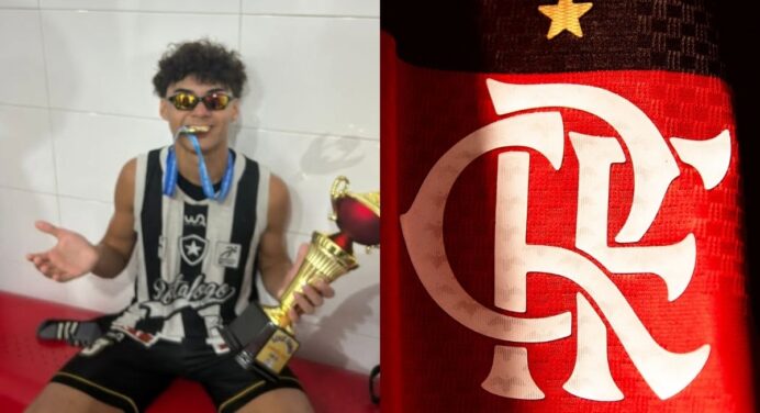 Flamengo acerta contratação de joia do Botafogo
