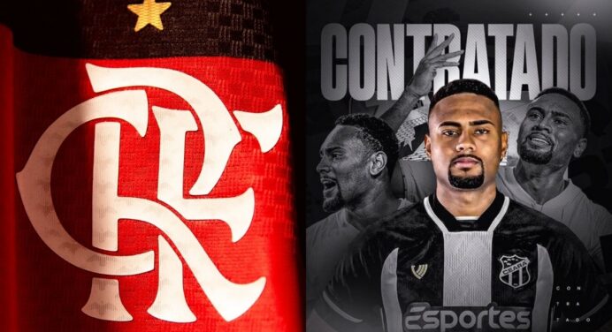 Ceará anuncia contratação de ex-atacante do Flamengo