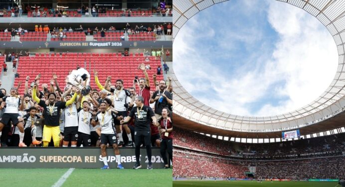 Flamengo chega ao 4º vice na Supercopa do Brasil após derrota para o Corinthians