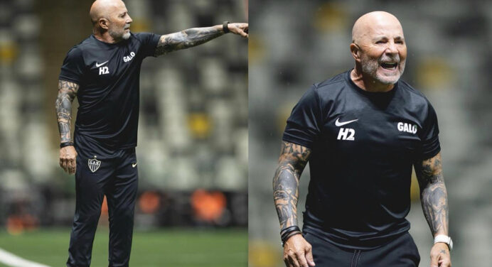 Ex-Flamengo, Jorge Sampaoli é demitido do Atlético-MG