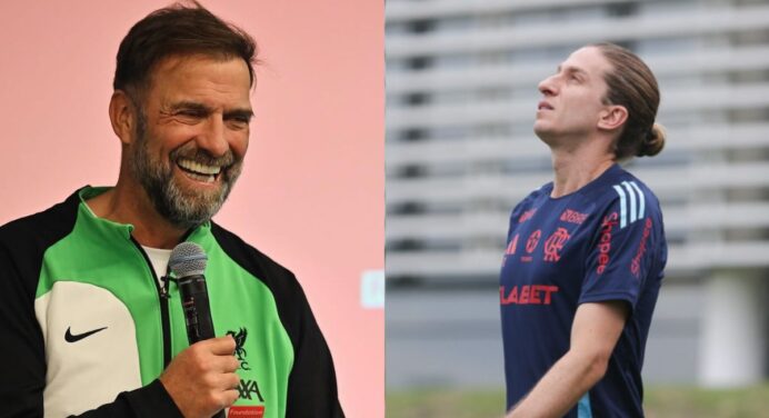 “Por que não trazer o Klopp?”, diz presidente do Flamengo em caso de saída de Filipe Luís à Europa