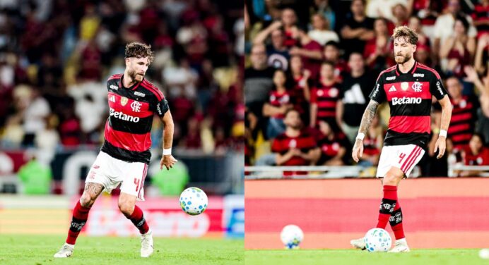 Léo Pereira revela ‘dívida’ com a torcida do Flamengo, mas destaca: “A gente conta com esse apoio”