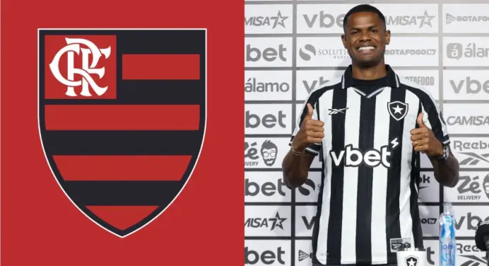 Botafogo apresenta novo reforço antes de jogo contra o Flamengo, pelo Brasileirão