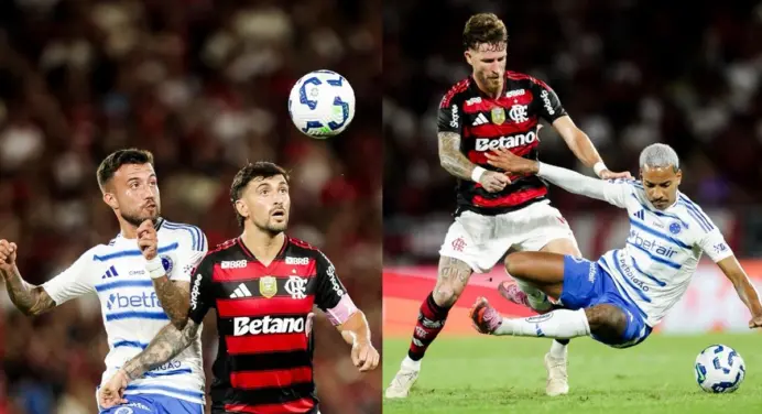 Flamengo larga em desvantagem no confronto com o Cruzeiro pela Libertadores; entenda