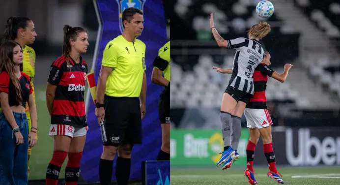 CBF suspende integrantes de arbitragem responsável por jogo do Flamengo x Botafogo, pelo Brasileirão