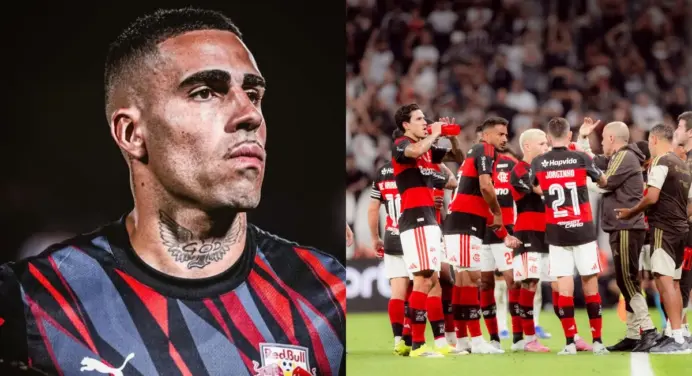 Jogador do Bragantino trata jogo contra o Flamengo como “decisão” da temporada