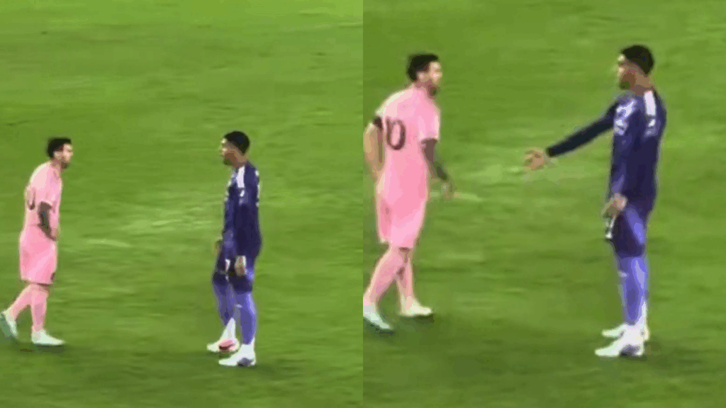 Ex-Flamengo tem reação surpreendente em encontro com Messi em jogo da MLS