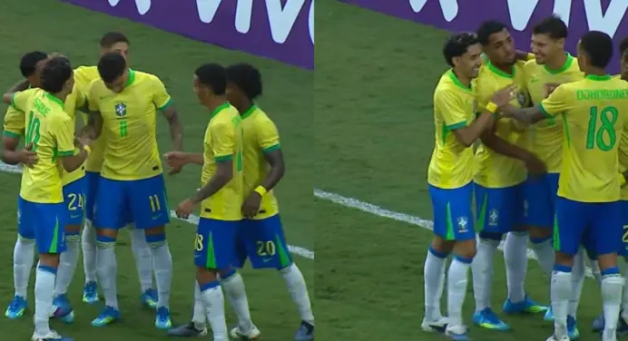 Com jogador do Flamengo titular, Brasil vence amistoso na Data FIFA hoje