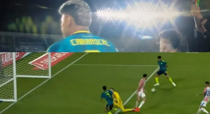 Jogador especulado no Fla perde gol inacreditável, Carrascal joga 28 minutos e Colômbia perde para a Croácia