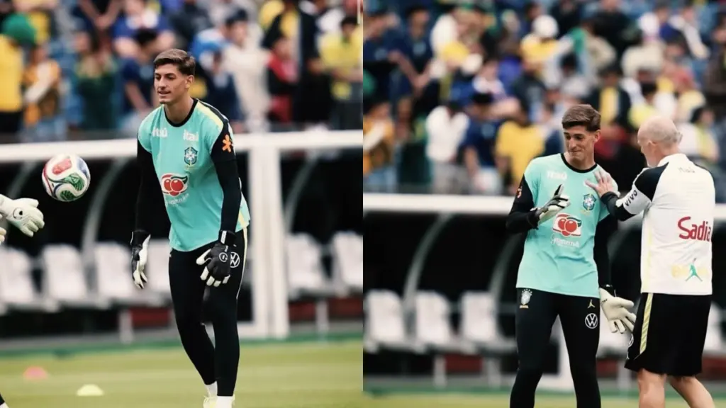 Goleiro do Flamengo manda recado a Ancelotti após jogos do Brasil na Data FIFA