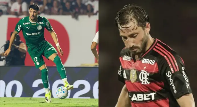 Lateral do Palmeiras sofre lesão grave, e jogador do Flamengo se aproxima de Copa do Mundo