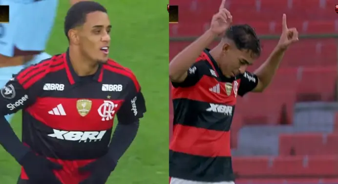 SAIU! Com Ryan Roberto, Flamengo divulga escalação para jogo contra Olimpia, na Libertadores Sub-20