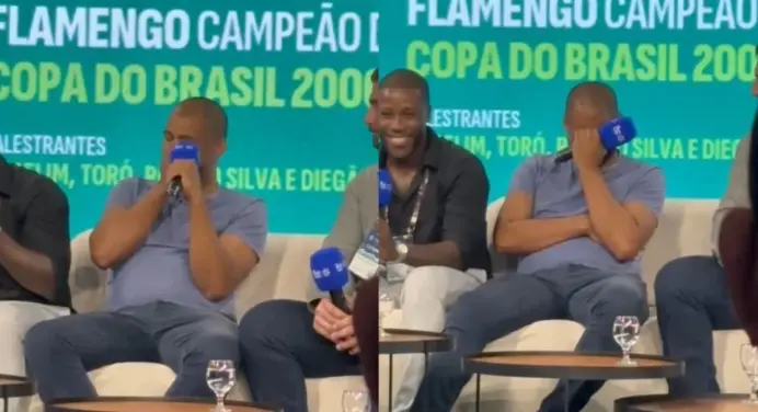 Ex-zagueiro chora ao relembrar título com a camisa do Flamengo