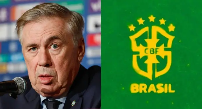CBF anuncia renovação do contrato de Ancelotti com a Seleção Brasileira