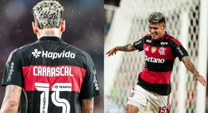 STJD mantém punição, e Carrascal está fora de jogo do Flamengo x Vasco