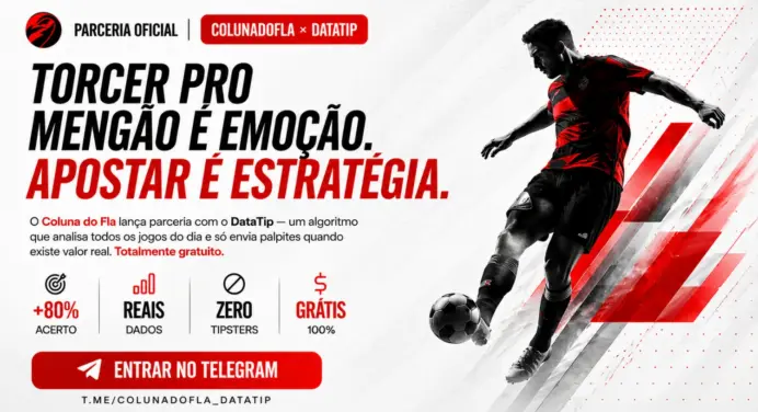 Coluna do Fla lança algoritmo de análises, que ajuda em apostas esportivas
