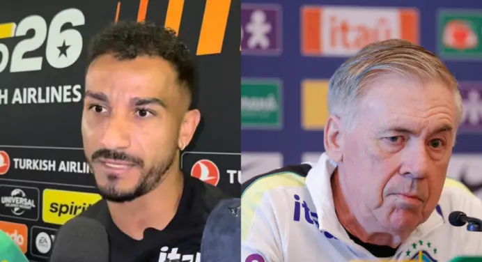 Ancelotti revela como pretende usar Danilo na Seleção Brasileira
