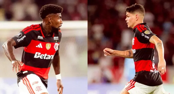 Jardim promove mudanças no time titular para jogo do Flamengo x Estudiantes, pela Libertadores; veja provável escalação