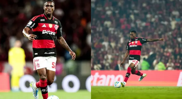 Milan monitora situação de Evertton Araújo, do Flamengo