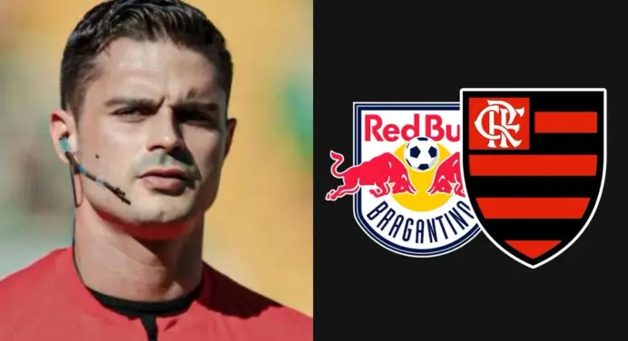 Brasileirão: veja escala de arbitragem para jogo do Flamengo x Red Bull Bragantino