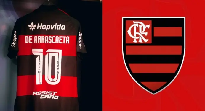 SAIU! Com Arrascaeta, Flamengo divulga escalação para jogo contra o Santos, pelo Brasileirão
