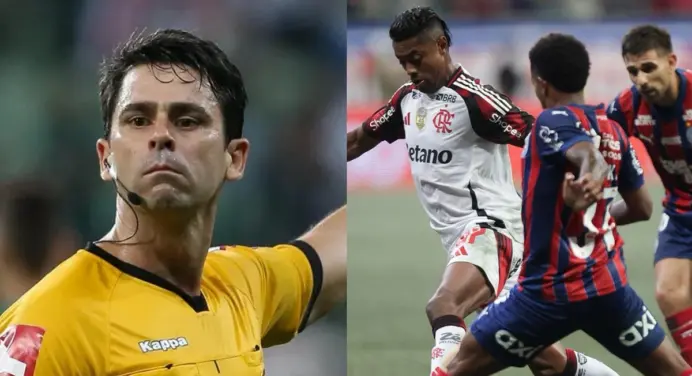 CBF escala árbitro de São Paulo para jogo do Flamengo x Bahia, pelo Brasileirão