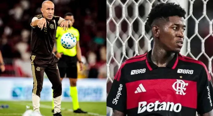 Leonardo Jardim explica ‘sumiço’ de Vitão em jogos do Flamengo
