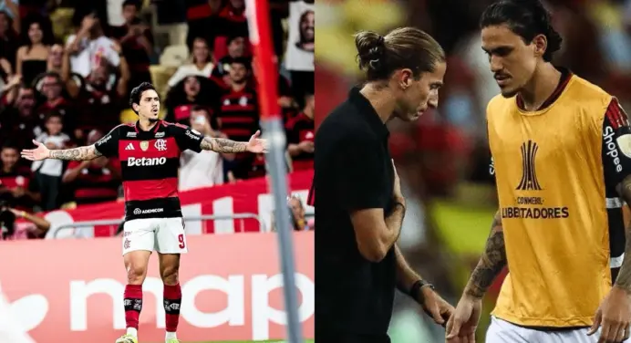 Filipe Luís relembra briga com Pedro no Flamengo: “Ninguém é mais importante do que a equipe”