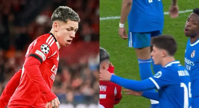 Prestianni, do Benfica, pode cumprir suspensão na Copa do Mundo por racismo contra Vini Jr