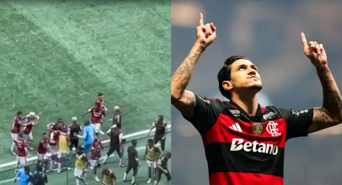 VÍDEO | Pedro faz 4º gol do Flamengo e amplia goleada sobre Atlético-MG