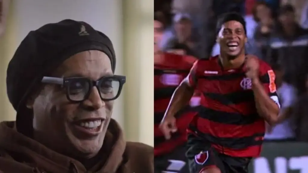 Ronaldinho relembra ‘um dos maiores prazeres da vida’ no Flamengo e se diverte: “Pude ficar rindo da cara desse trouxa”
