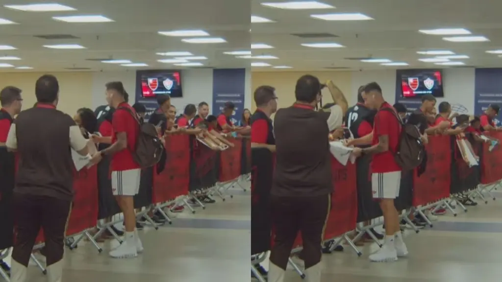 Saúl atualiza situação do filho antes de jogo do Flamengo