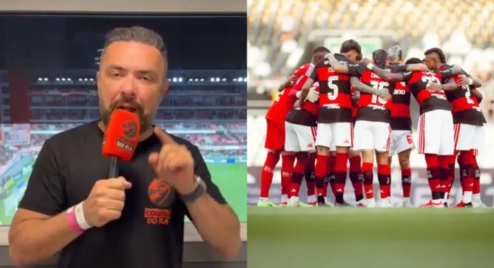 “Quando o Flamengo é prejudicado, todos se escondem”, dispara comentarista após polêmica na Libertadores