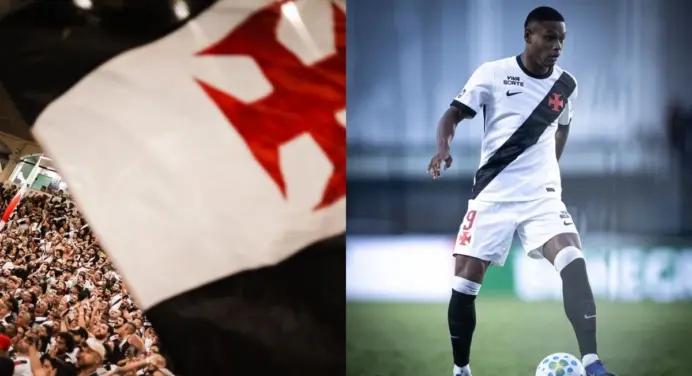 Vasco não renova e libera ex-Flamengo para voltar à Inglaterra