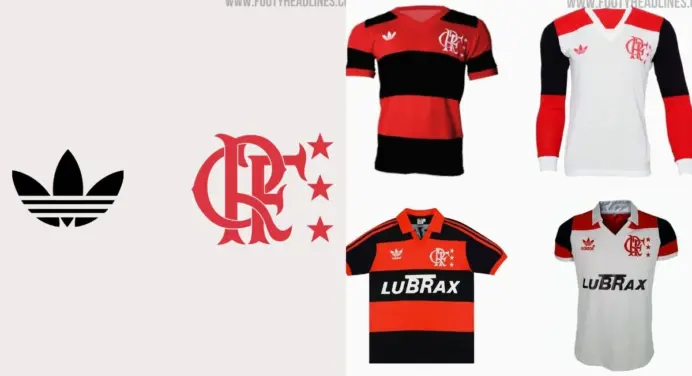 Adidas prepara lançamento de camisa histórica do Flamengo em 2027; veja detalhes