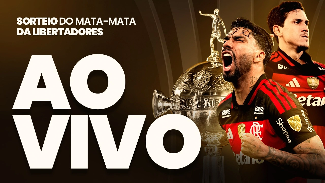 É DIA DE LIBERTADORES! Sorteio das Oitavas de Final agita a Nação Rubro-Negra com cobertura AO VIVO do Coluna do Fla!