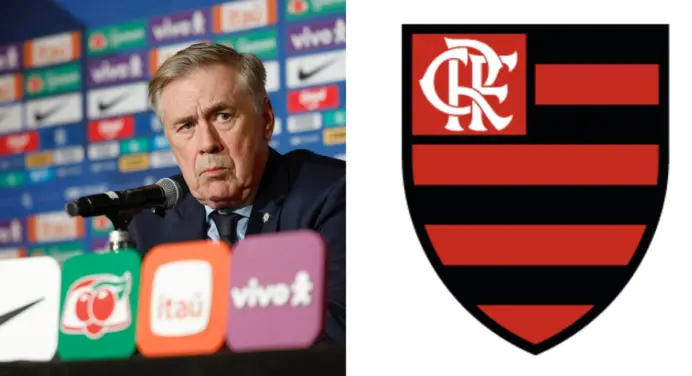 Ancelotti define programação para jogador do Flamengo na Seleção Brasileira antes do início da Copa do Mundo