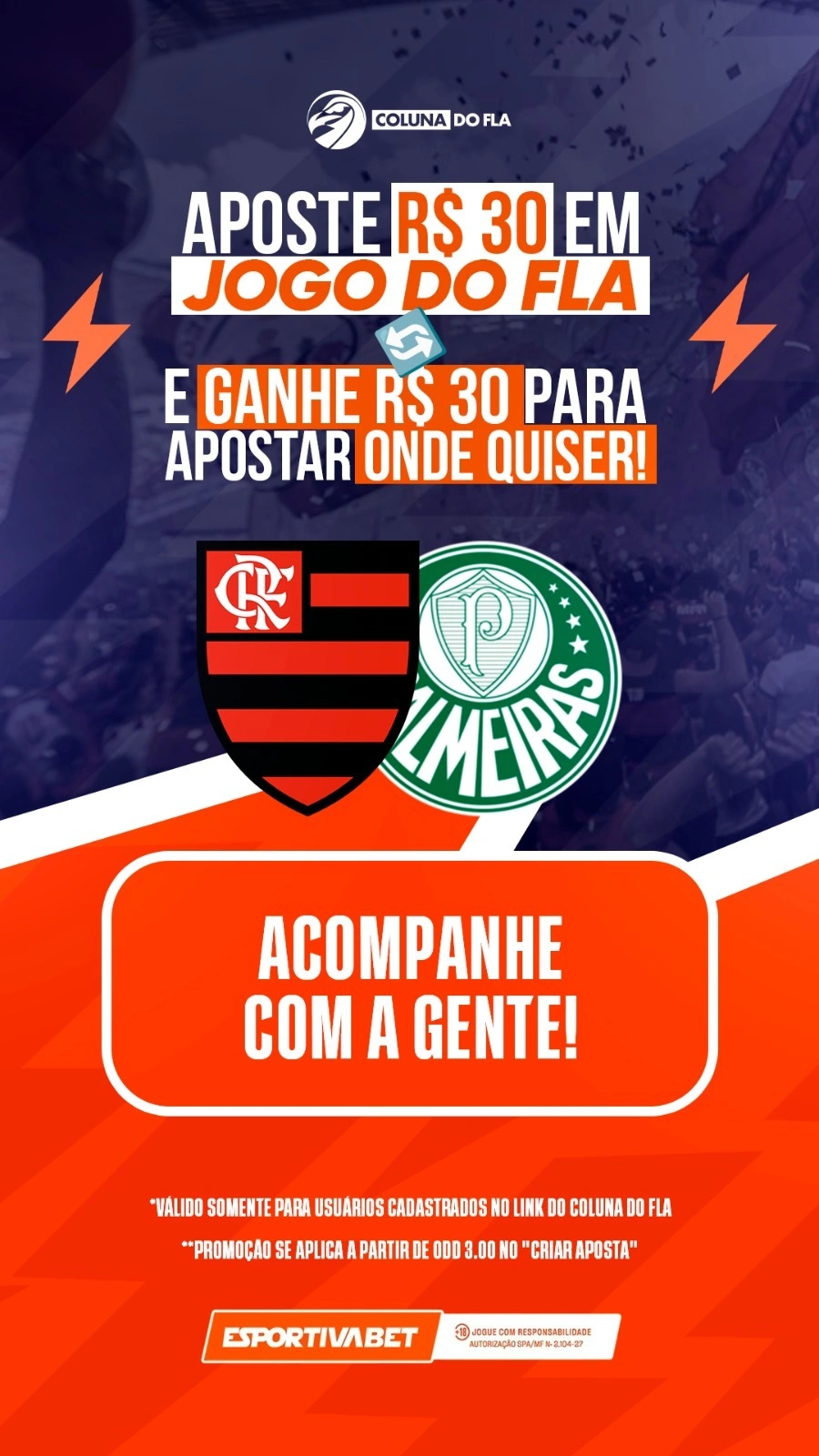 Esportiva Bet - Super Odds jogos do Flamengo