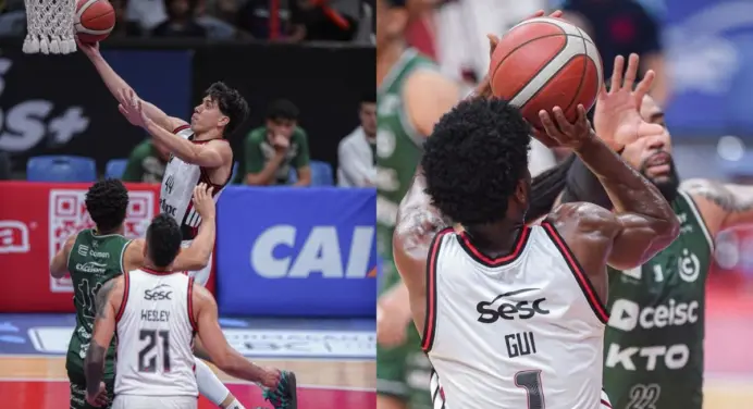 Flamengo ‘amassa’ União Corinthians e garanta vaga nas quartas de final do NBB