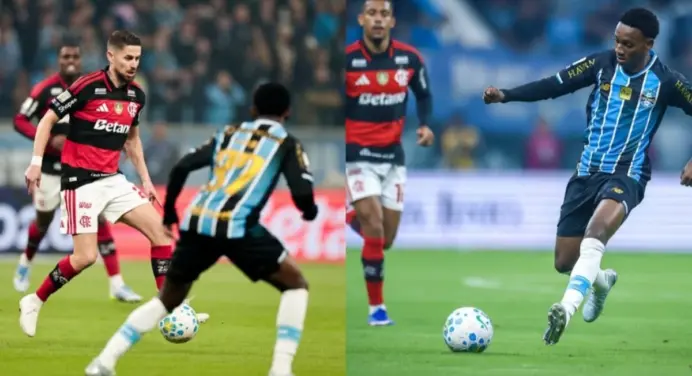 Viu outro jogo? Joia do Grêmio dá declaração inacreditável sobre partida com o Flamengo